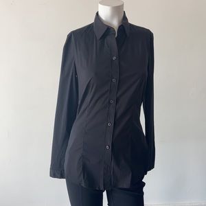 Prada black woman’s button down shirt-40